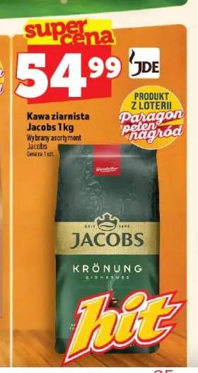 Kawa ziarnista Jacobs