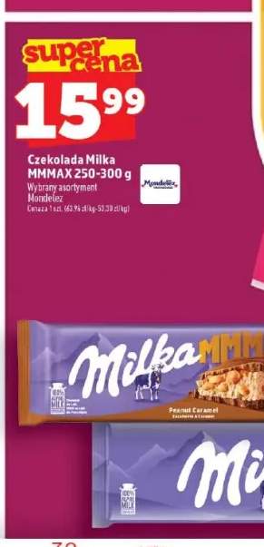 Czekolada Milka MMMAX Peanut Caramel +1 wariant