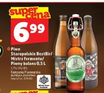 Piwo Staropolskie Bestbir +2 warianty