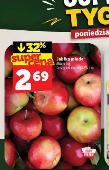Jabłka młode
