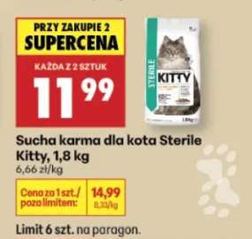Sucha karma dla kota Sterile Kitty