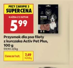 Przysmak dla psa filety z kurczaka Activ Pet Plus