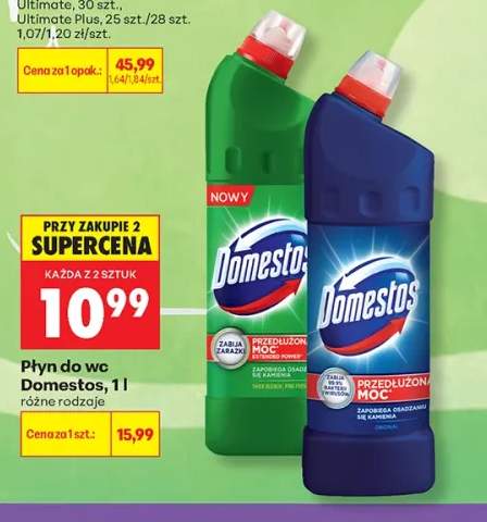 Płyn do WC Domestos Pine Fresh +1 wariant