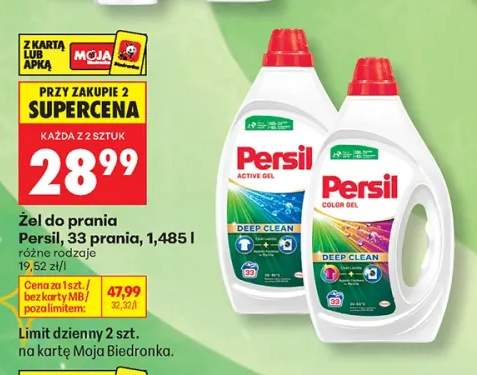 Żel do prania Persil Active Gel 33 +1 wariant