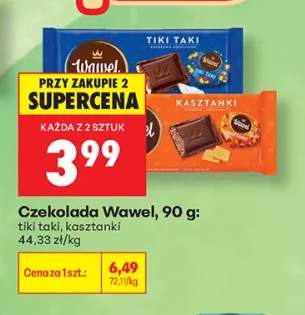 Czekolada Wawel Tiki Taki +1 wariant