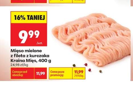 Mięso mielone z fileta z kurczaka Kraina Mięs