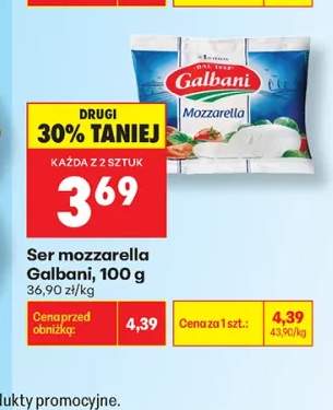 Ser mozzarella Galbani