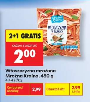 Włoszczyzna mrożona Mroźna Kraina
