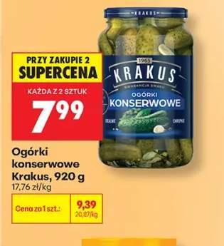 Ogórki konserwowe Krakus