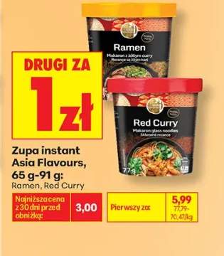 Zupa instant Asia Flavours Ramen +1 wariant