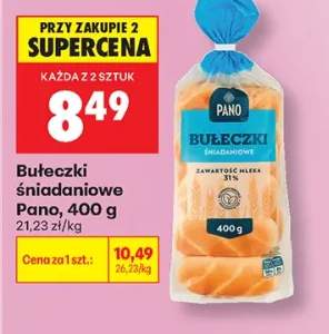 Bułeczki śniadaniowe Pano
