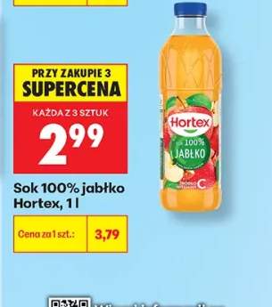 Sok jabłko Hortex 100%