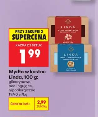 Mydło w kostce Linda glicerynowe +2 warianty