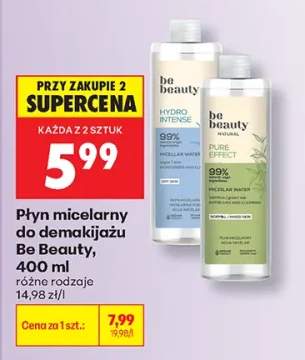 Płyn micelarny do demakijażu Be Beauty Pure Effect +1 wariant