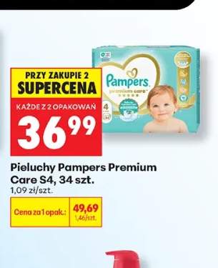 Pieluchy Pampers Premium Care S4 34 szt.