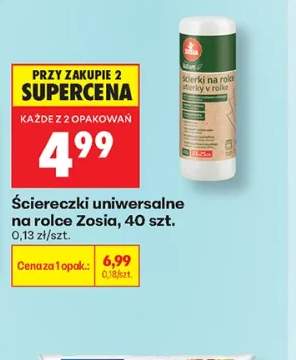 Ściereczki uniwersalne na rolce Zosia