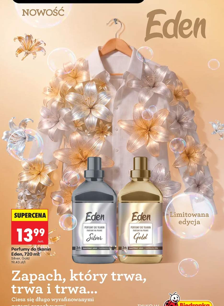 Perfumy do tkanin Eden Silver +1 wariant