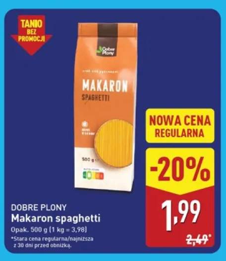 Makaron spaghetti Dobre Plony