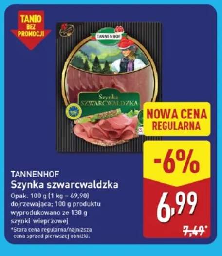 Szynka szwarcwaldzka Tannenhof