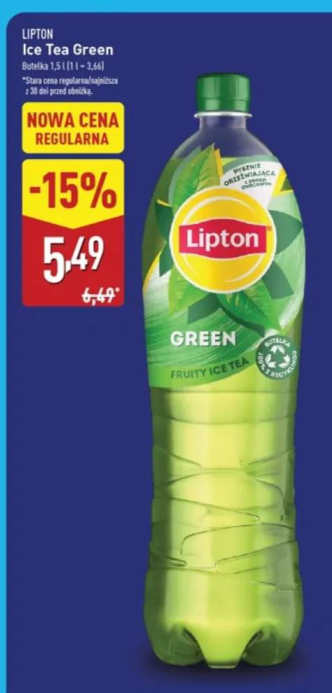 Herbata mrożona Lipton Ice Tea Green