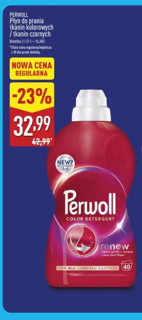 Płyn do prania tkanin kolorowych Perwoll +1 wariant