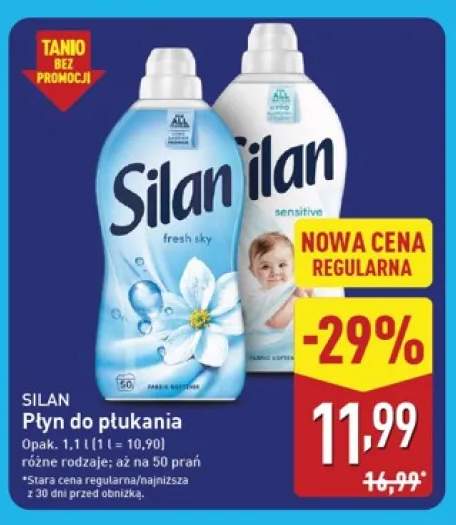 Płyn do płukania Sensitive Silan +1 wariant