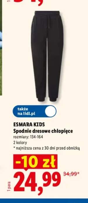Spodnie dresowe chłopięce