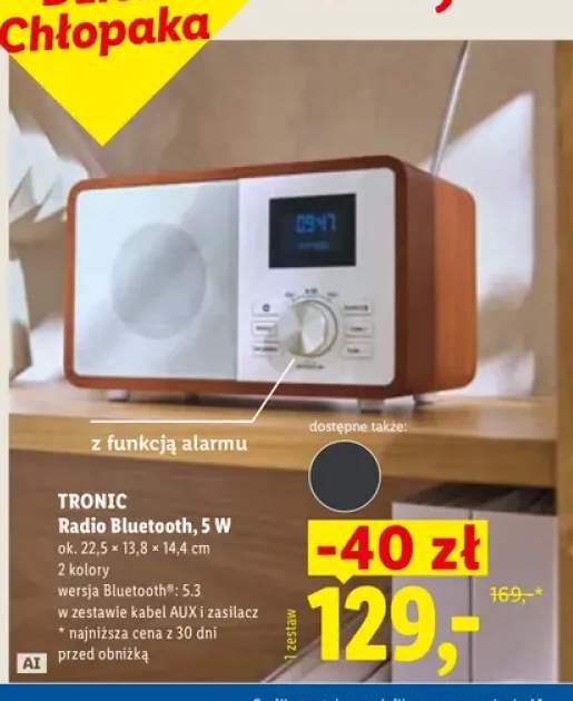 Radio Bluetooth Tronic