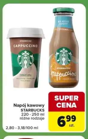 Napój kawowy Starbucks Cappuccino +1 wariant