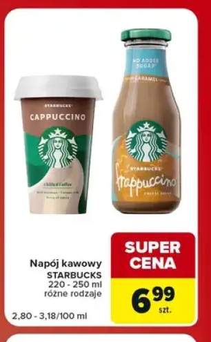 Napój kawowy Starbucks Cappuccino +1 wariant