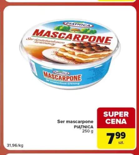 Ser mascarpone Piątnica