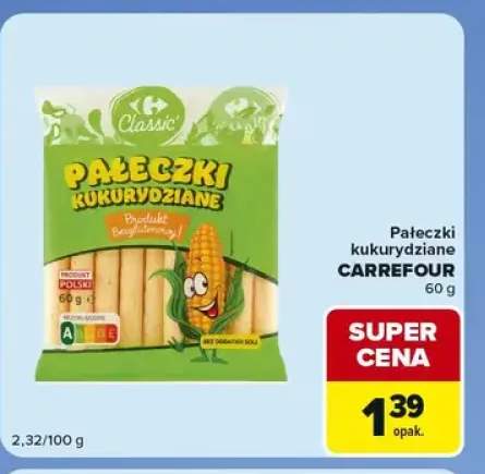 Pałeczki kukurydziane Carrefour