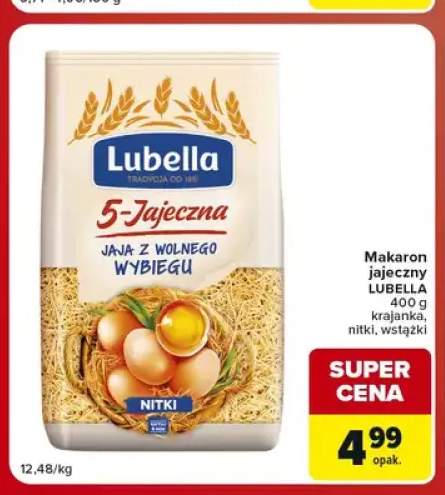Makaron jajeczny Lubella krajanka +2 warianty