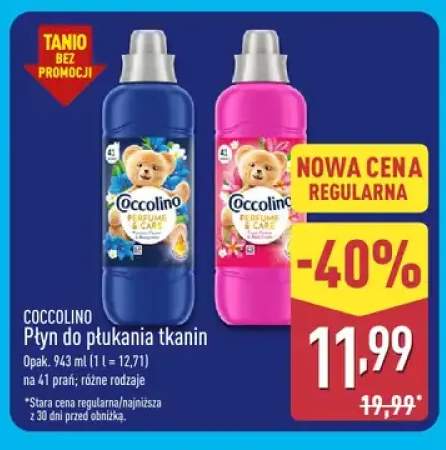 Płyn do płukania tkanin Coccolino