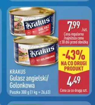 Gulasz angielski Krakus +1 wariant