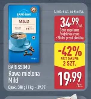 Kawa mielona Mild Barissimo