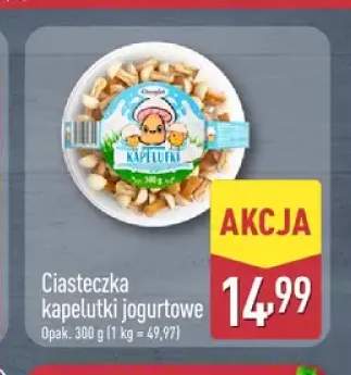 Ciasteczka kapelutki jogurtowe