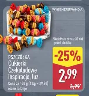 Cukierki Czekoladowe inspiracje luz Pszczółka