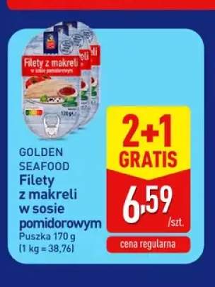 Filety z makreli w sosie pomidorowym Golden Seafood