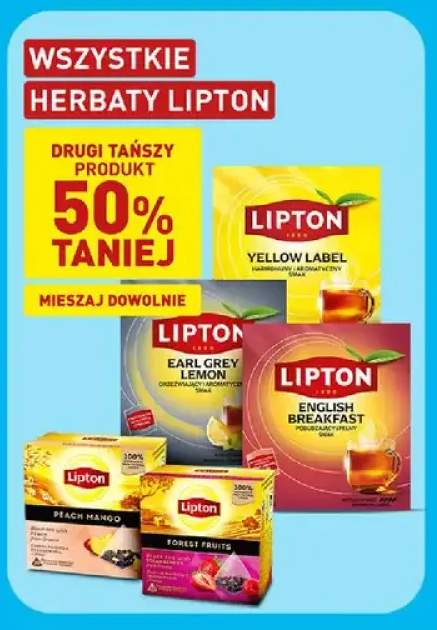 Herbaty Lipton +5 wariantów