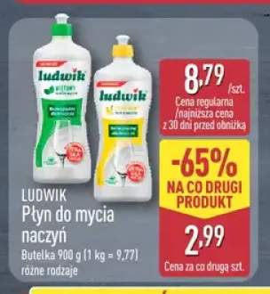 Płyn do mycia naczyń miętowy Ludwik +1 wariant