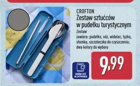 Zestaw sztućców w pudełku turystycznym Crofton