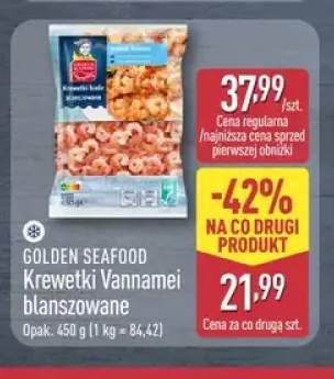 Krewetki Vannamei blanszowane Golden Seafood