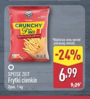 Frytki cienkie Speise Zeit