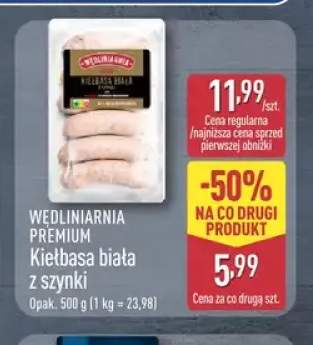 Kiełbasa biała z szynki Wędliniarnia Premium