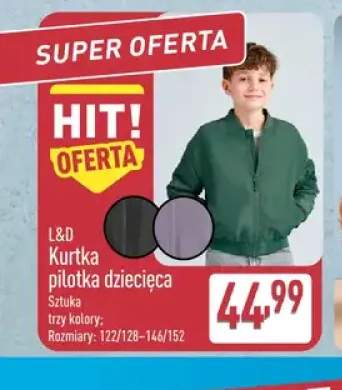 Kurtka pilotka dziecięca L & D