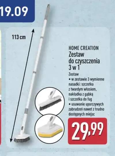 Zestaw do czyszczenia 3 w 1 Home Creation