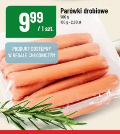 Parówki drobiowe
