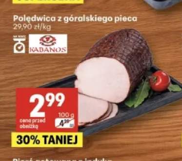 Polędwica z góralskiego pieca Kabanos