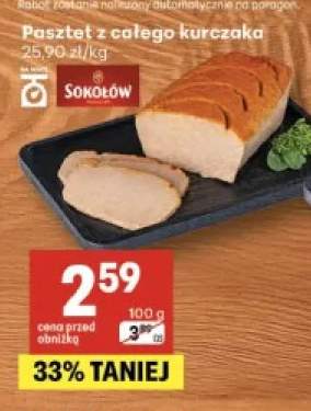 Pasztet z całego kurczaka Sokołów